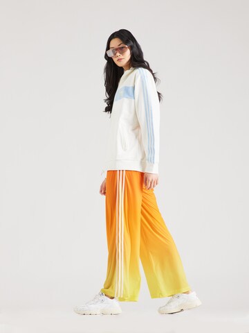 ADIDAS ORIGINALS Wide leg Broek in Oranje