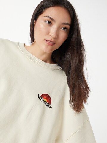 WRANGLER Sweatshirt in Weiß