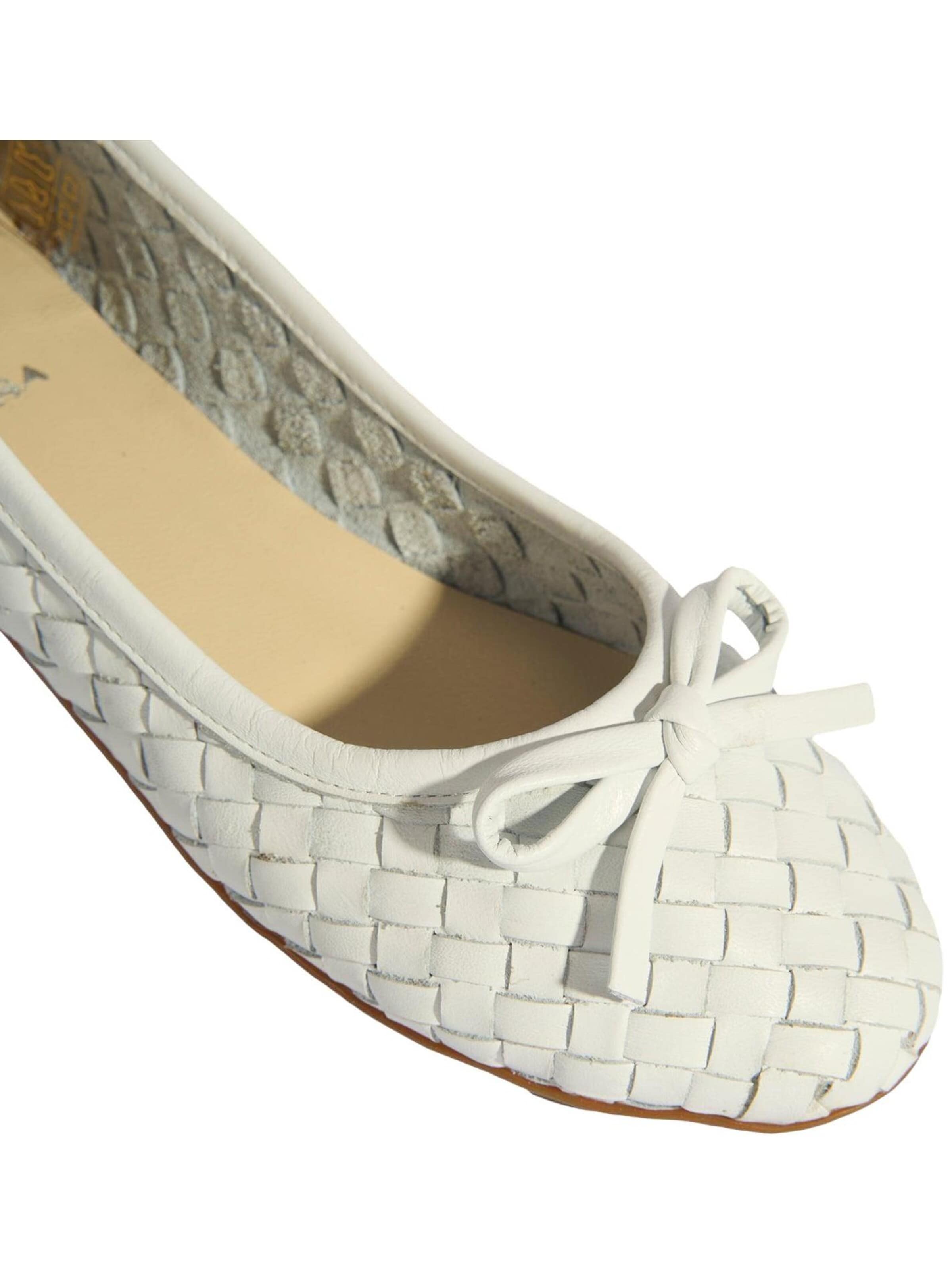 Desa Ballerina 'Ballettschuhe' in Wit