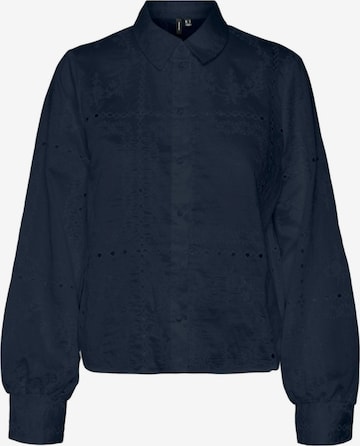 VERO MODA Bluse in Blau: Vorderseite