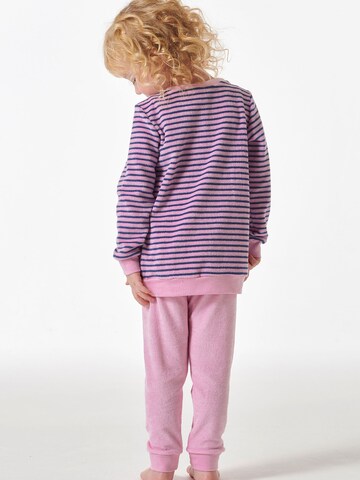SCHIESSER Schlafanzug 'Girls World' in Pink