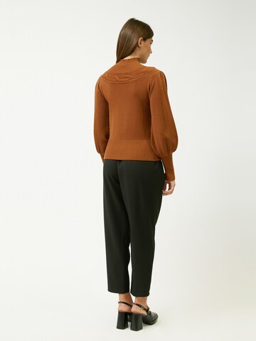 Pull-over Influencer en beige
