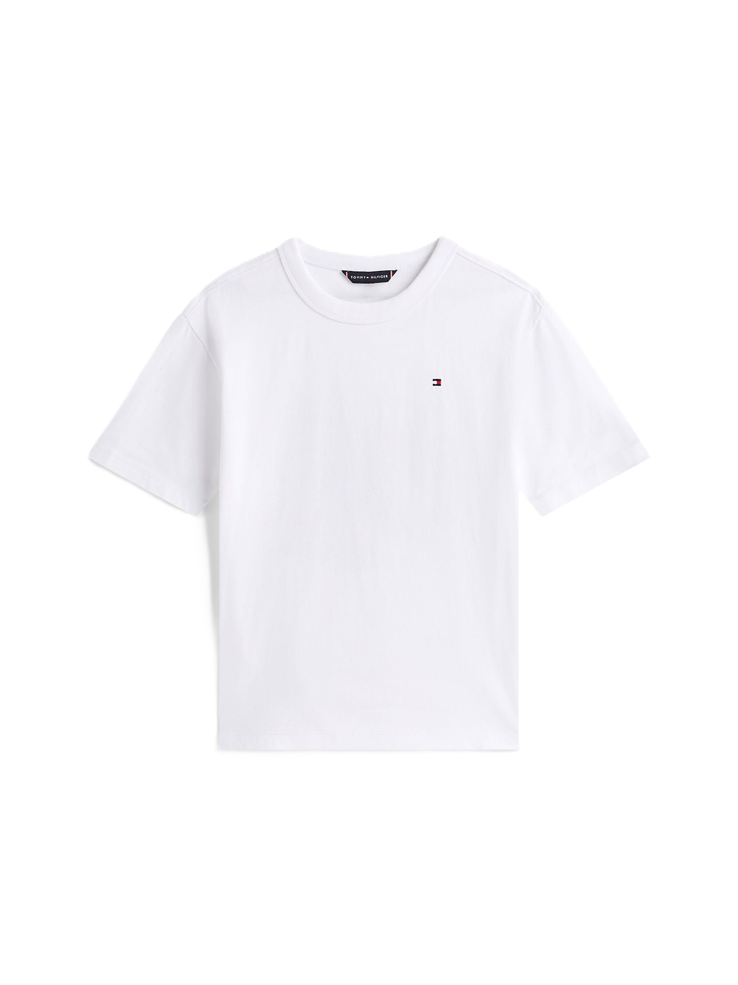 T-Shirt TOMMY HILFIGER en blanc : devant