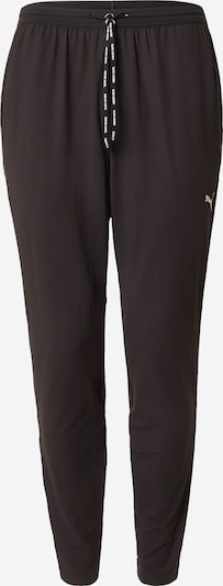 PUMA Urheiluhousut 'Run Cloudspun' värissä vaaleanharmaa / musta, Tuotenäkymä