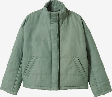 Veste mi-saison 'War-I' MANGO en vert : devant