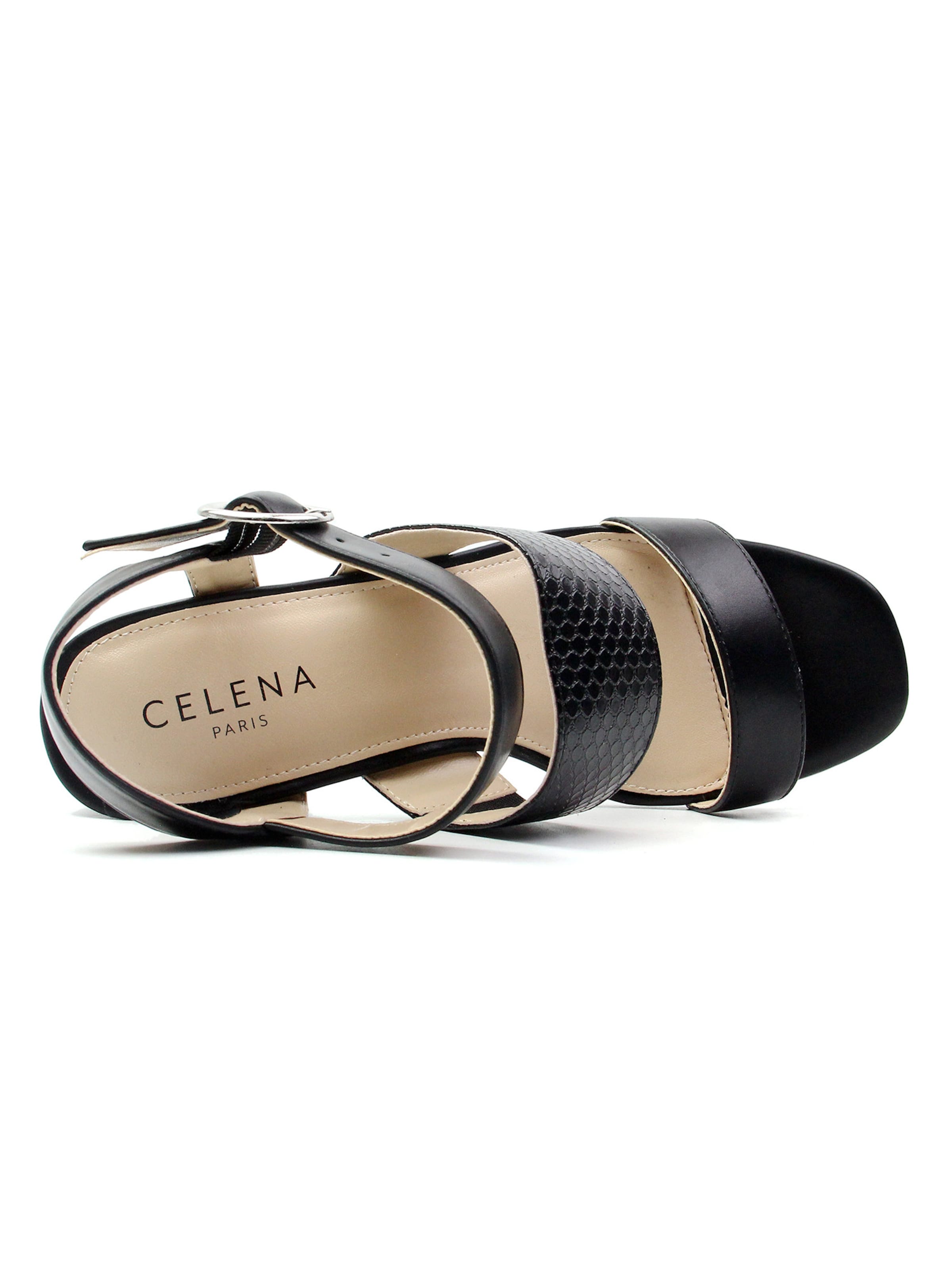 Sandale cu baretă 'Charlyn' de la Celena pe negru