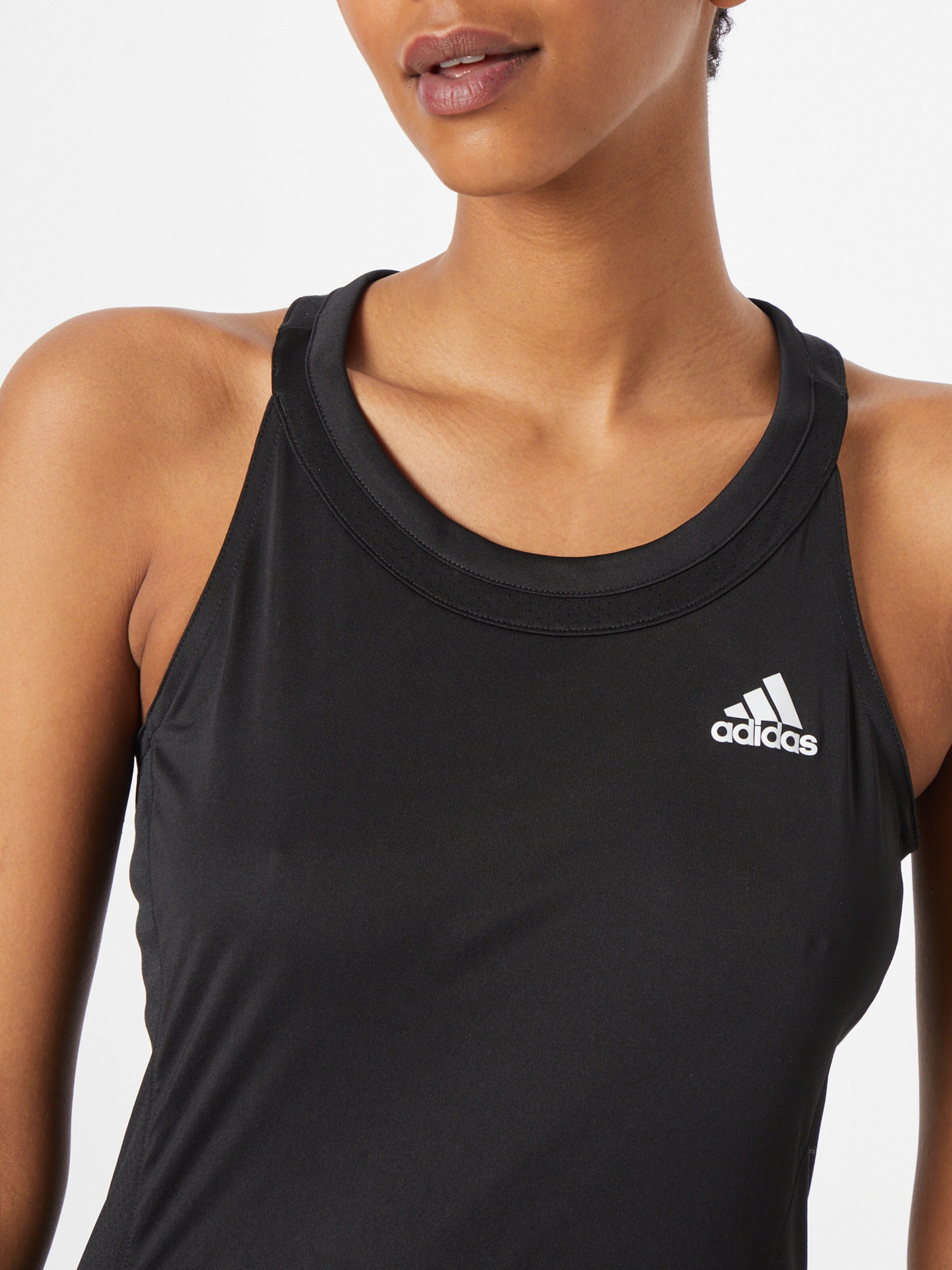 ADIDAS PERFORMANCE Sporttop in Zwart | ABOUT YOU