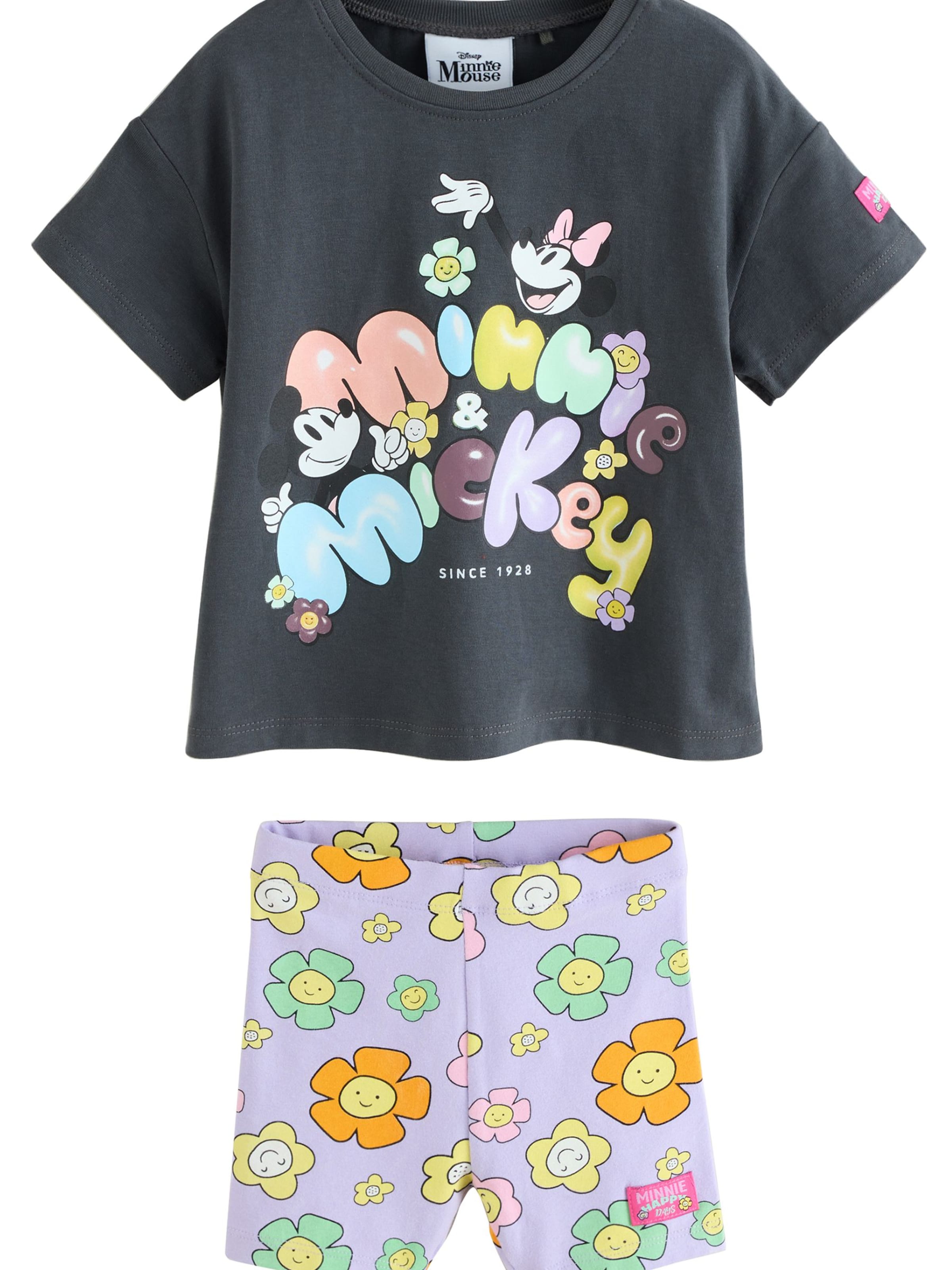 Next Σετ 'Mickey & Minnie Mouse' σε ανάμεικτα χρώματα: μπροστά