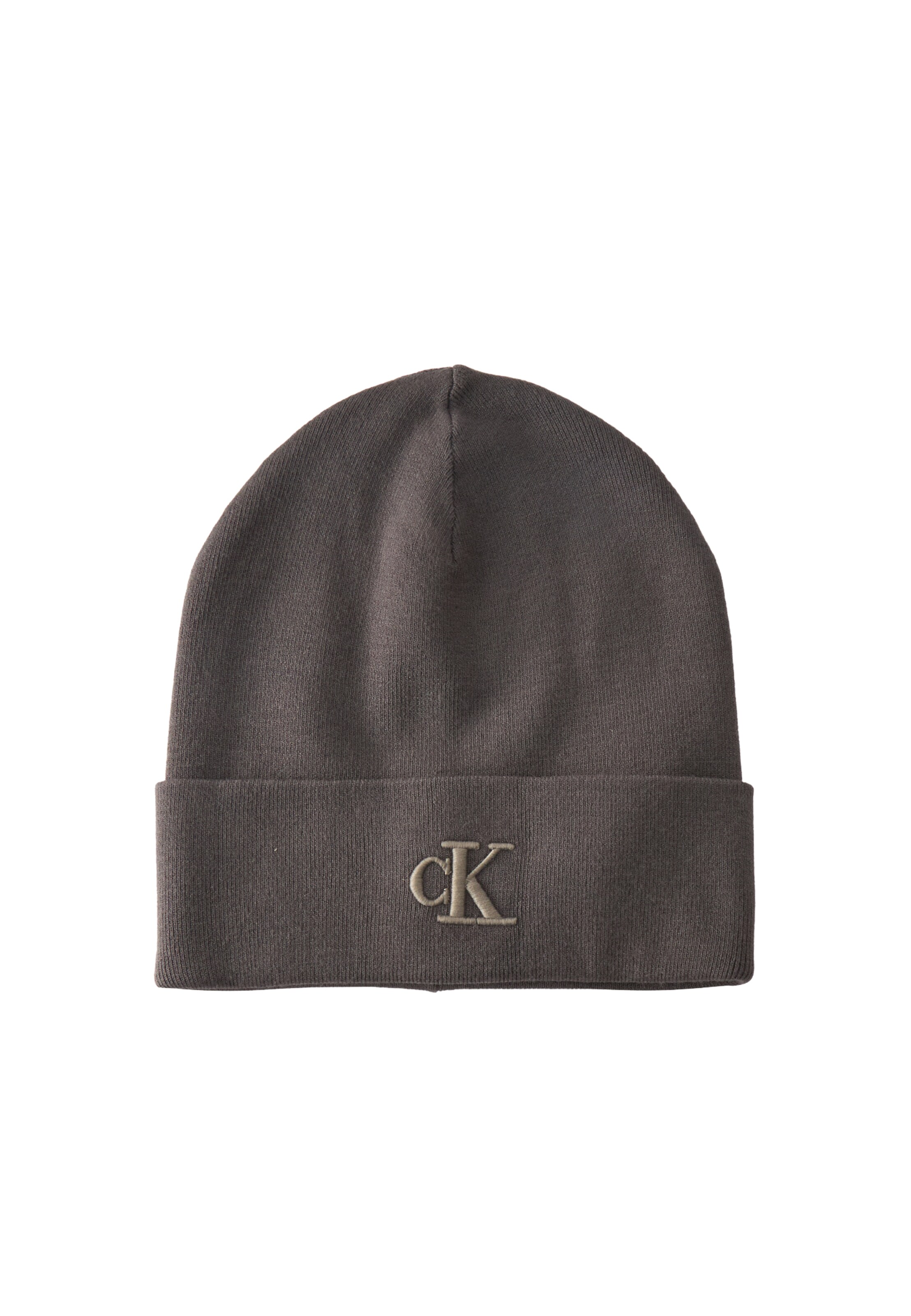 Calvin Klein Čepice – šedá: přední strana