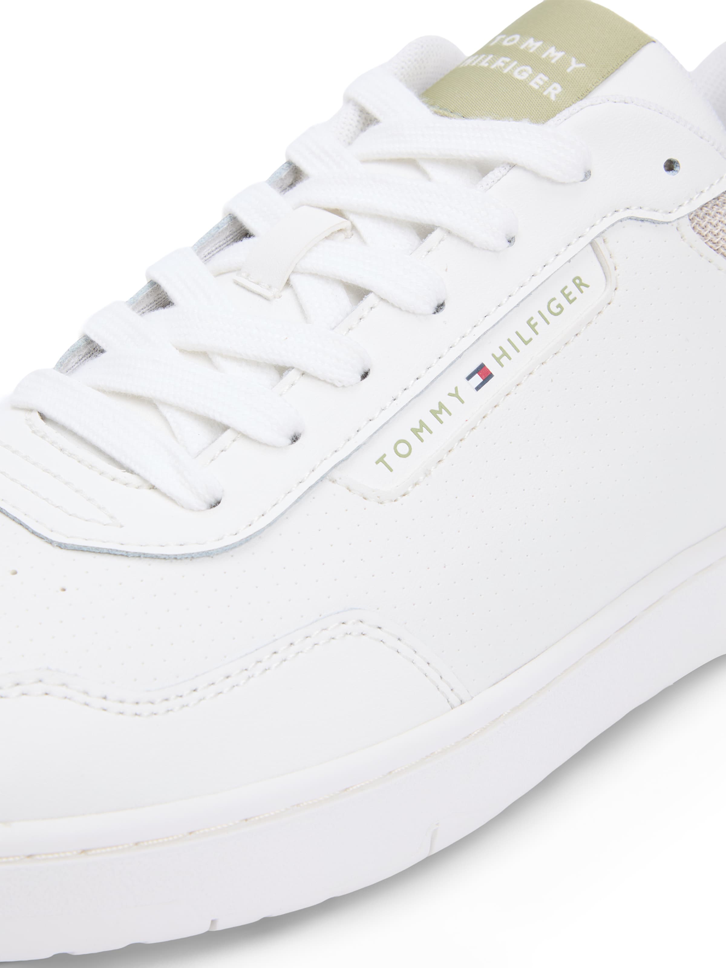 TOMMY HILFIGER Nizke superge 'BASKET CORE LITE' | bela barva