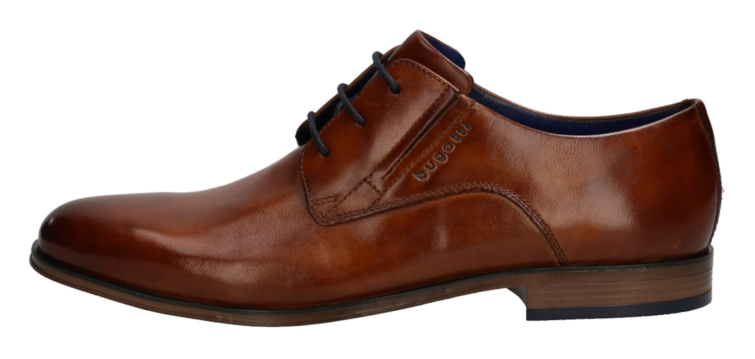 bugatti Čevlji na vezalke 'Leagro' | rjava barva: sprednja stran