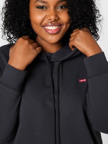 Levi's® Plus Sweatshirt 'Standard Hoodie' in Zwart