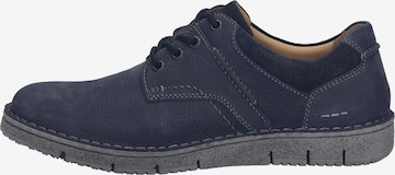 JOSEF SEIBEL Schnürschuh 'Ruben 02' in Blau: Vorderseite