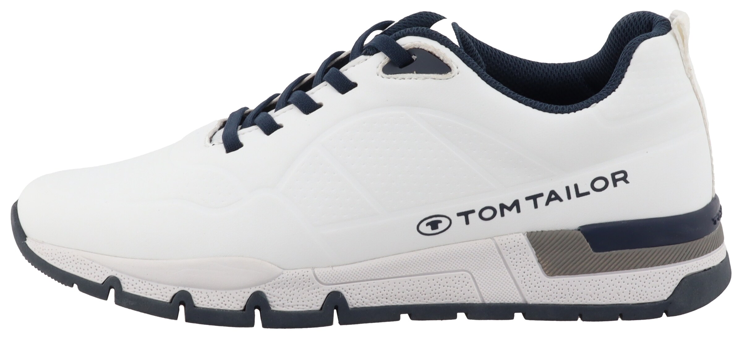 Baskets basses TOM TAILOR en blanc