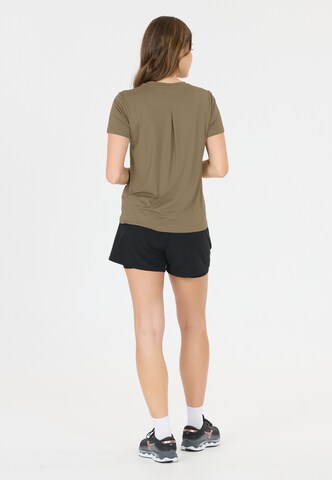 Athlecia Functioneel shirt 'Pacy V3' in Bruin