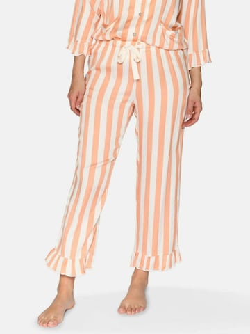 Pantalon de pyjama 'Saga' CCDK Copenhagen en orange : devant