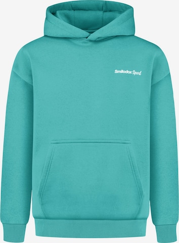 Smilodox Sweatjacke 'Fortes' in Blau: Vorderseite