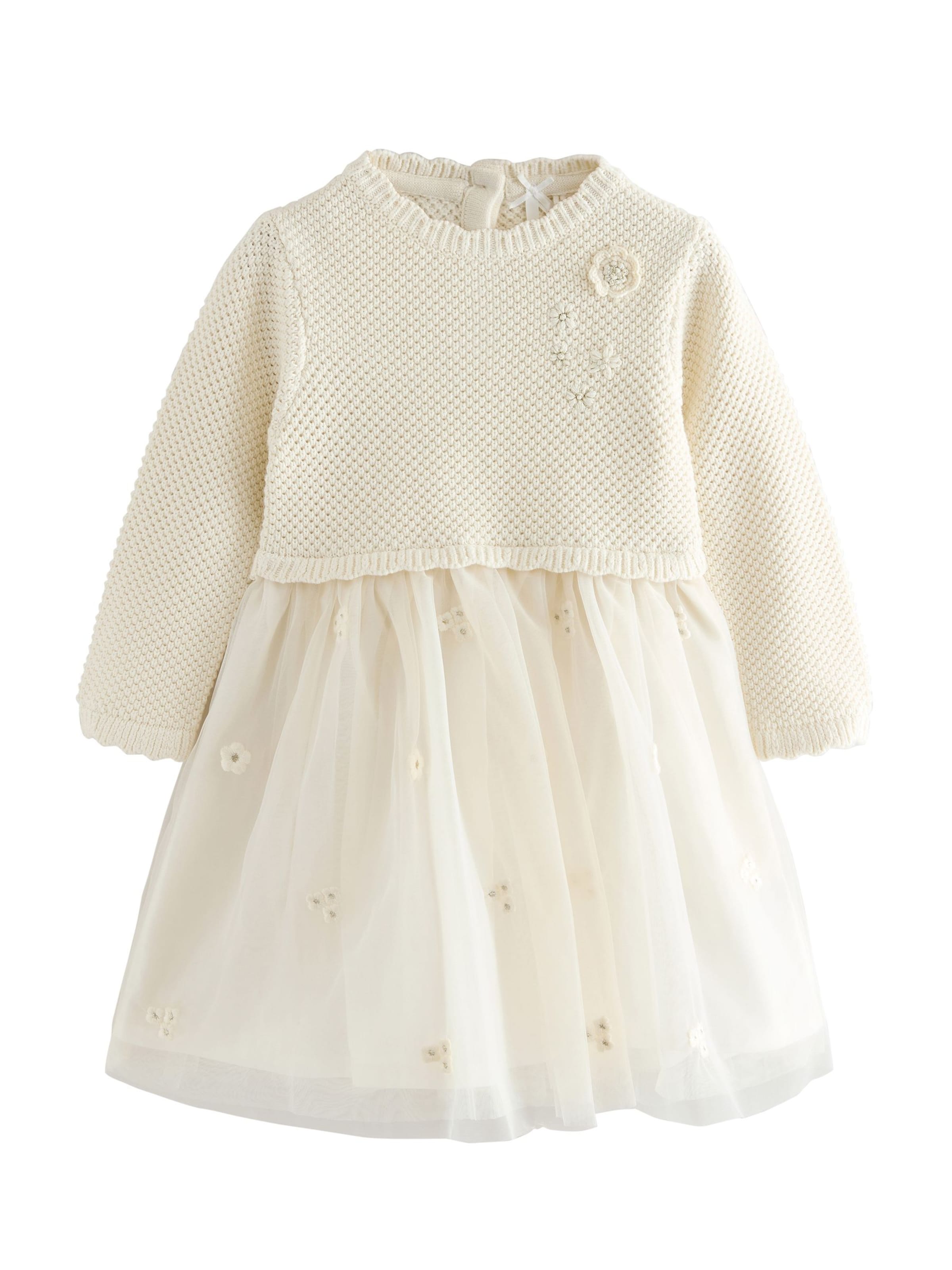 Robe Next en beige : devant