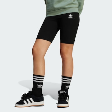ADIDAS ORIGINALS Skinny Leggings - fekete: elől