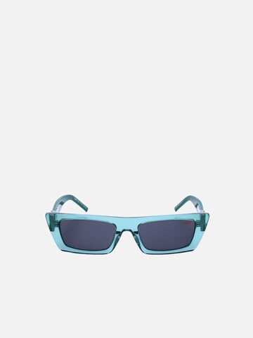HUGO Zonnebril 'Hugo HG 1256/S Black 52/18/145 Women Sunglasses' in Groen: voorkant