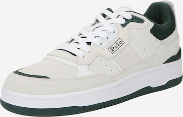 Polo Ralph Lauren Platform trainers 'Masters' in White: front
