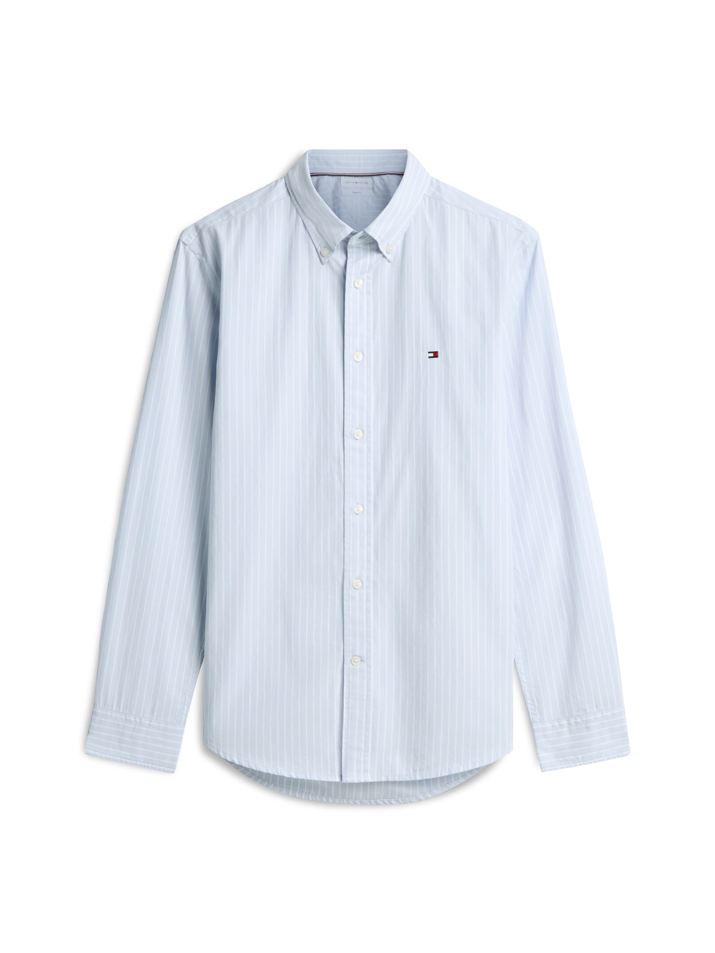 TOMMY HILFIGER - Camisa 'FLEX' en azul: frente
