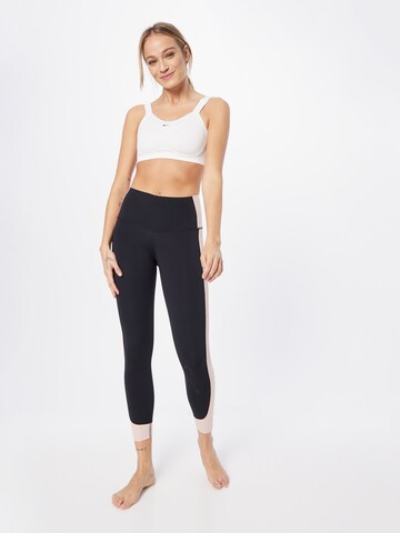 NIKE Skinny Sportovní kalhoty – černá