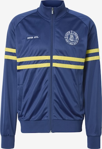 Giacca per l'allenamento 'Dmwu' di Unfair Athletics in blu: frontale