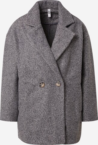 JDY Between-Seasons Coat 'Valde' in Grey: front
