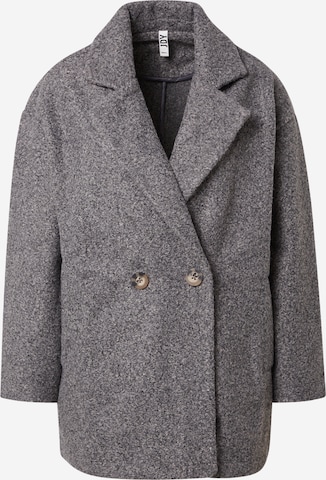 JDY Between-Seasons Coat 'Valde' in Grey: front