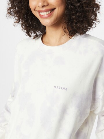 mazine Sweatshirt 'Laura' in Purple