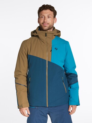 ZIENER Athletic Jacket 'Timpa' in Blue: front