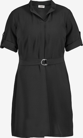 Robe-chemise 'ANIESA' Karko en noir : devant