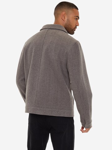 Threadbare Jacke 'Crunch' in Grau