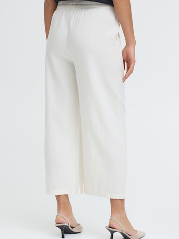 Loosefit Pantaloni ' OXNInna Linen Mix ' di Oxmo in bianco