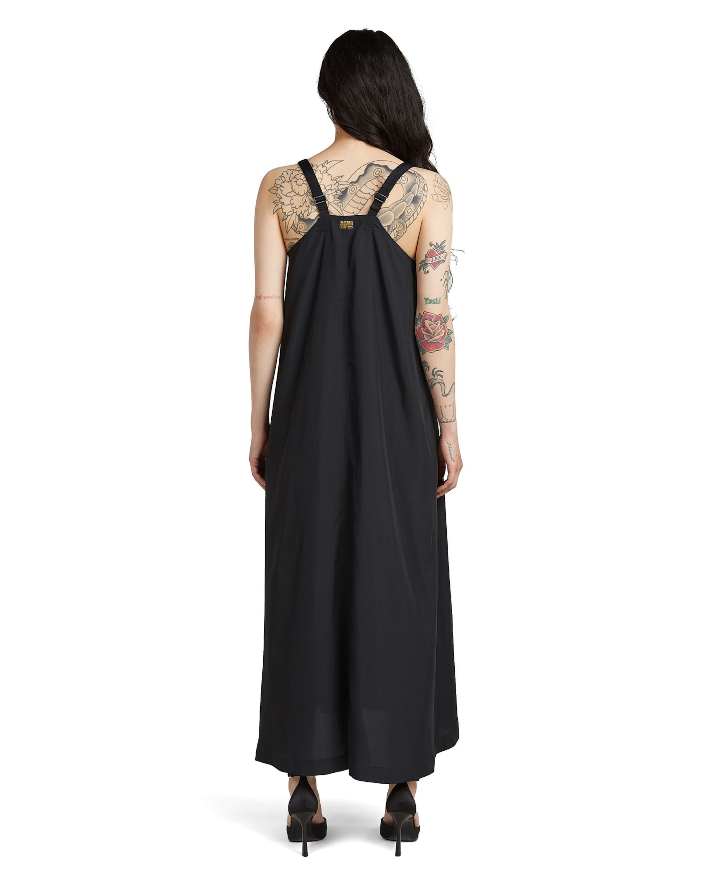 G-STAR Dress 'Slip Dress' in Black