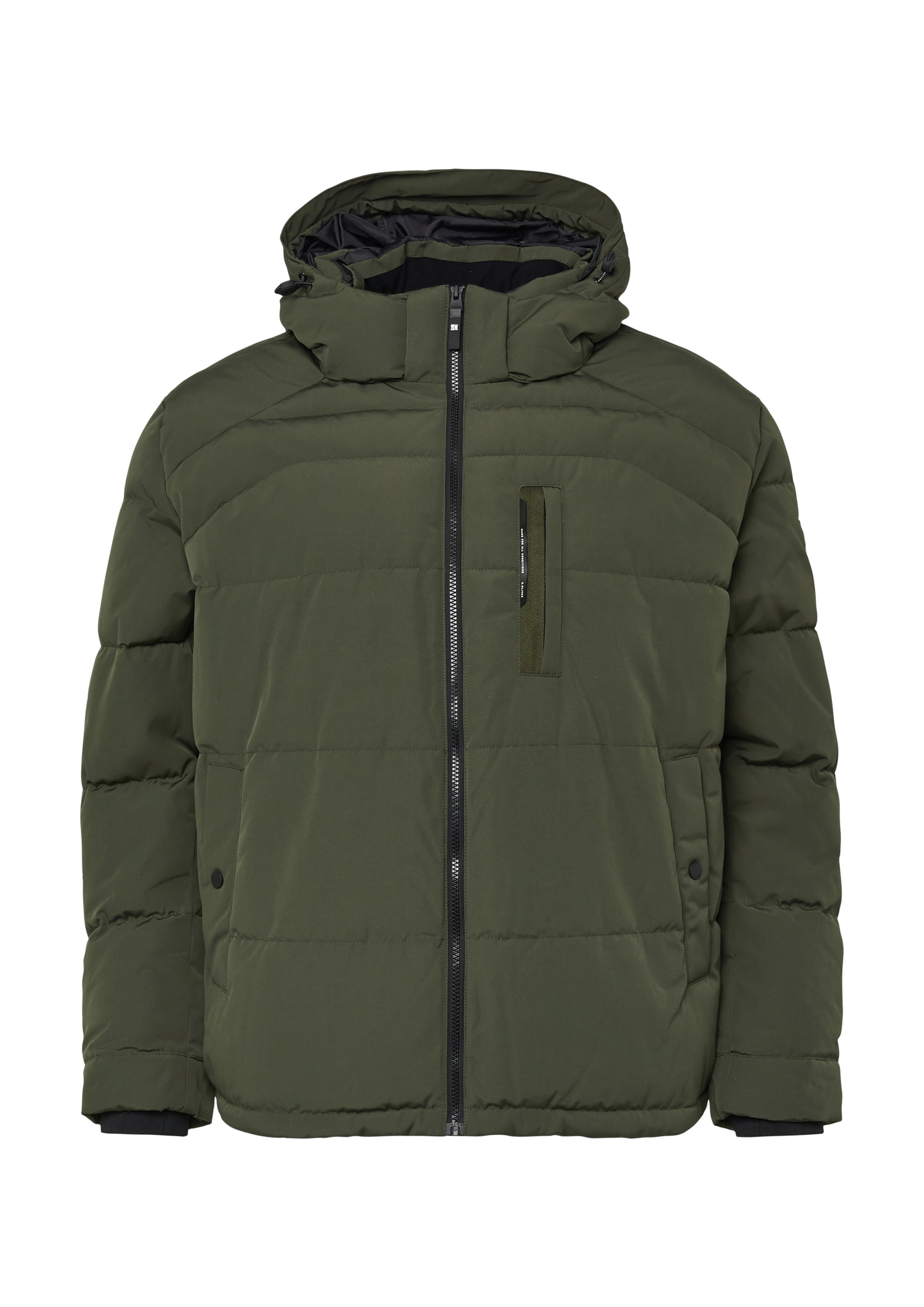 s.Oliver Men Big Sizes Winterjacke in Grün: Vorderseite