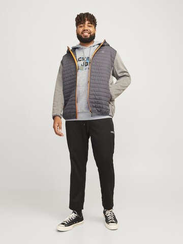 Jack & Jones Plus Sweatshirt 'JCOOUTDOOR' in Grau