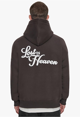 Sweat-shirt 'Lost In Heaven' Dropsize en marron : devant