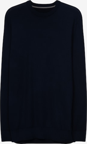 SEIDENSTICKER - Jersey en azul: frente