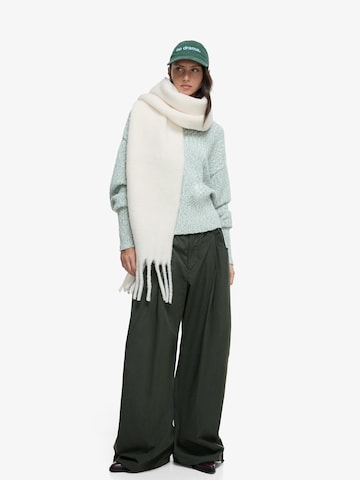 Bershka Oversize šála – béžová