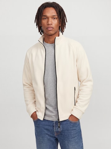 JACK & JONES Jopa iz flisa 'JJPluto' | bež barva