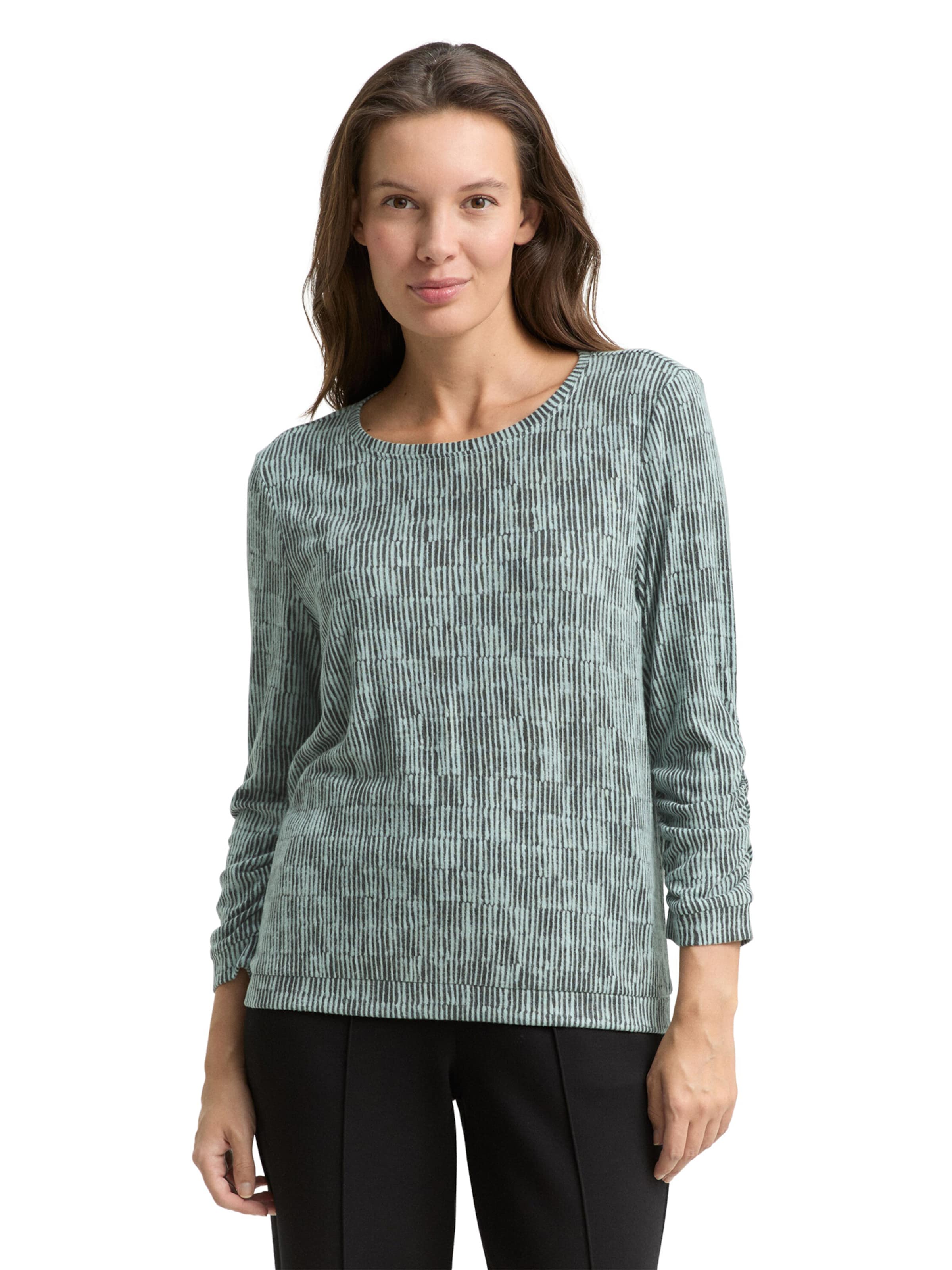 zaļš TOM TAILOR T-Krekls: no priekšpuses