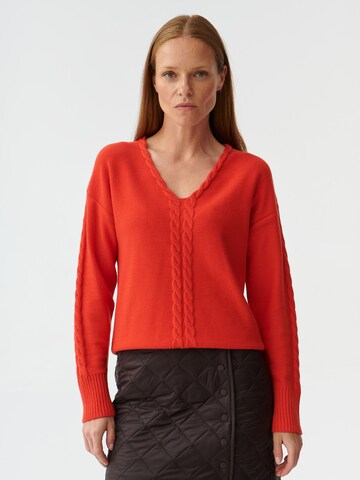 TATUUM Pullover 'POLI' in Rot: Vorderseite