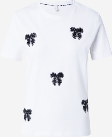 T-shirt 'ONLKITA' ONLY en blanc : devant