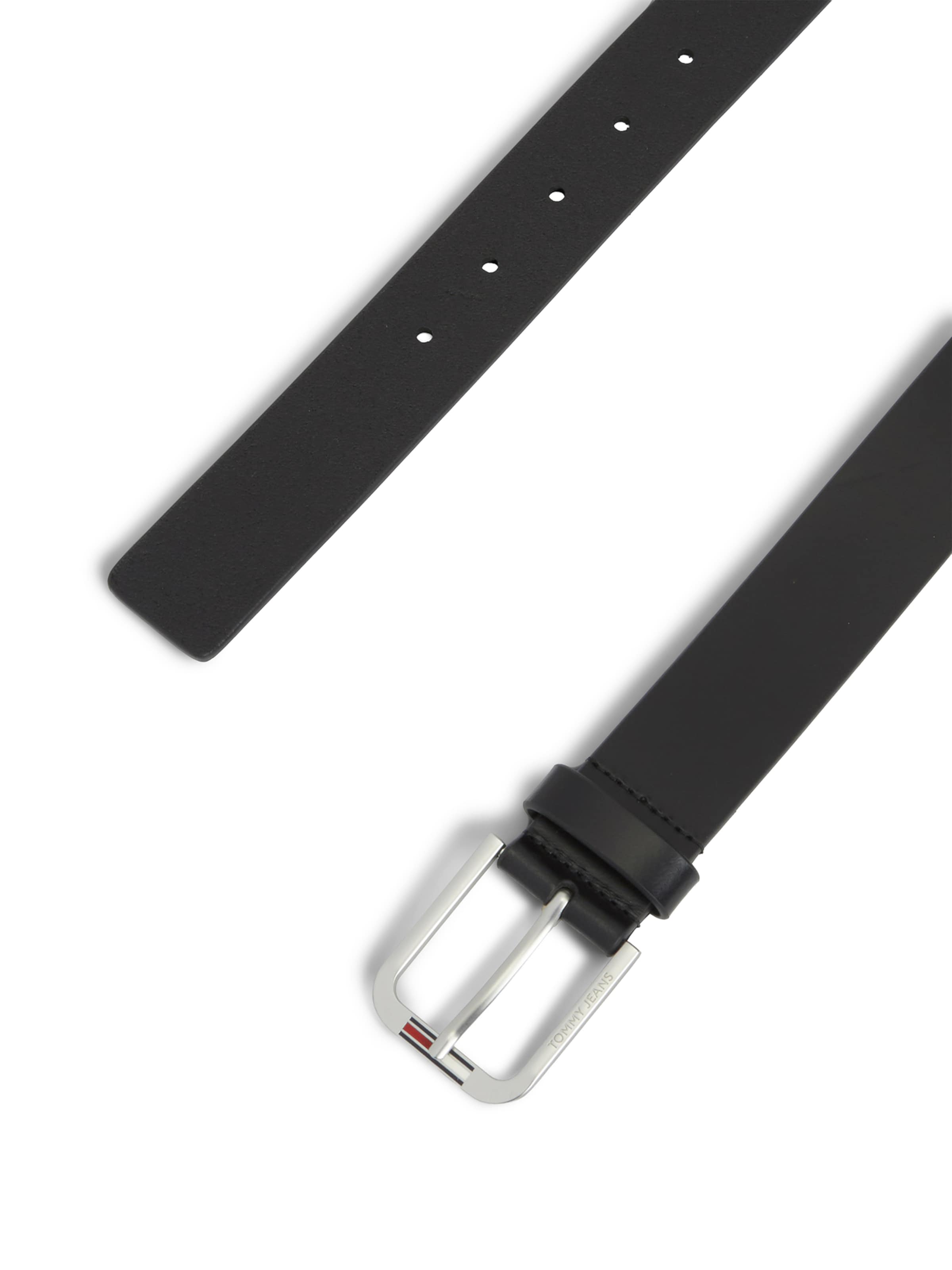 Tommy Jeans Bälte 'AUSTIN SEASONAL' i svart