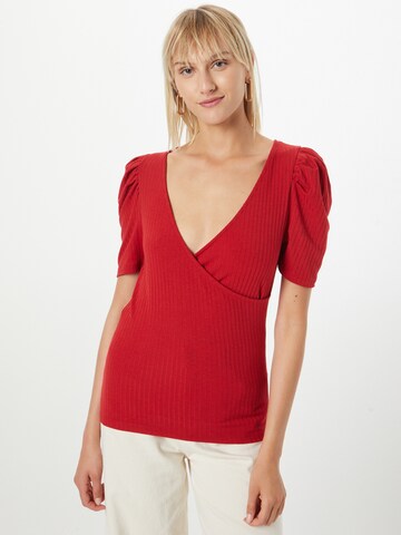 Dorothy Perkins Shirt in Rood: voorkant