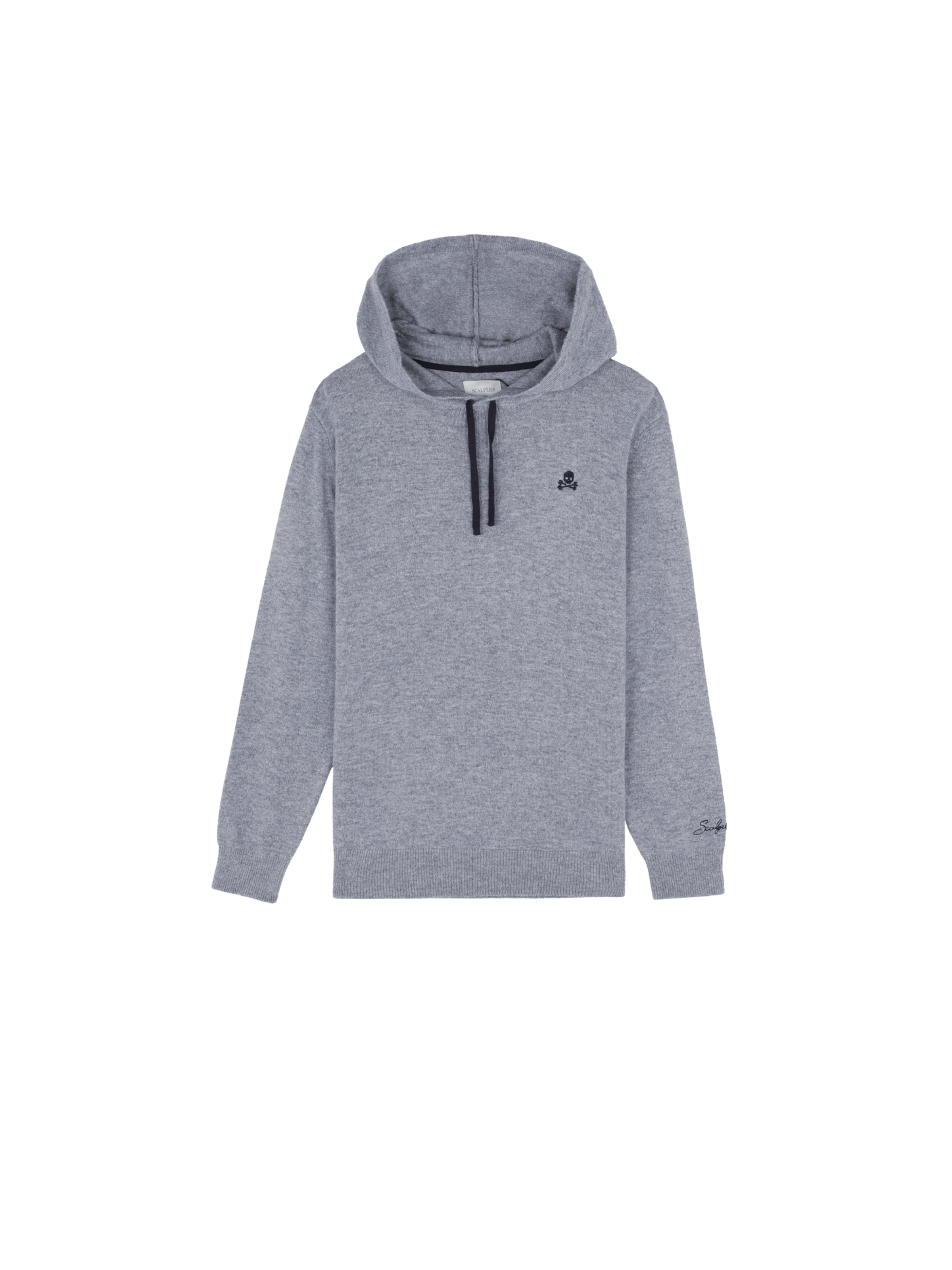 Scalpers Пуловер в сиво: отпред