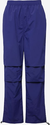 Studio Untold Wide leg Broek in Blauw: voorkant