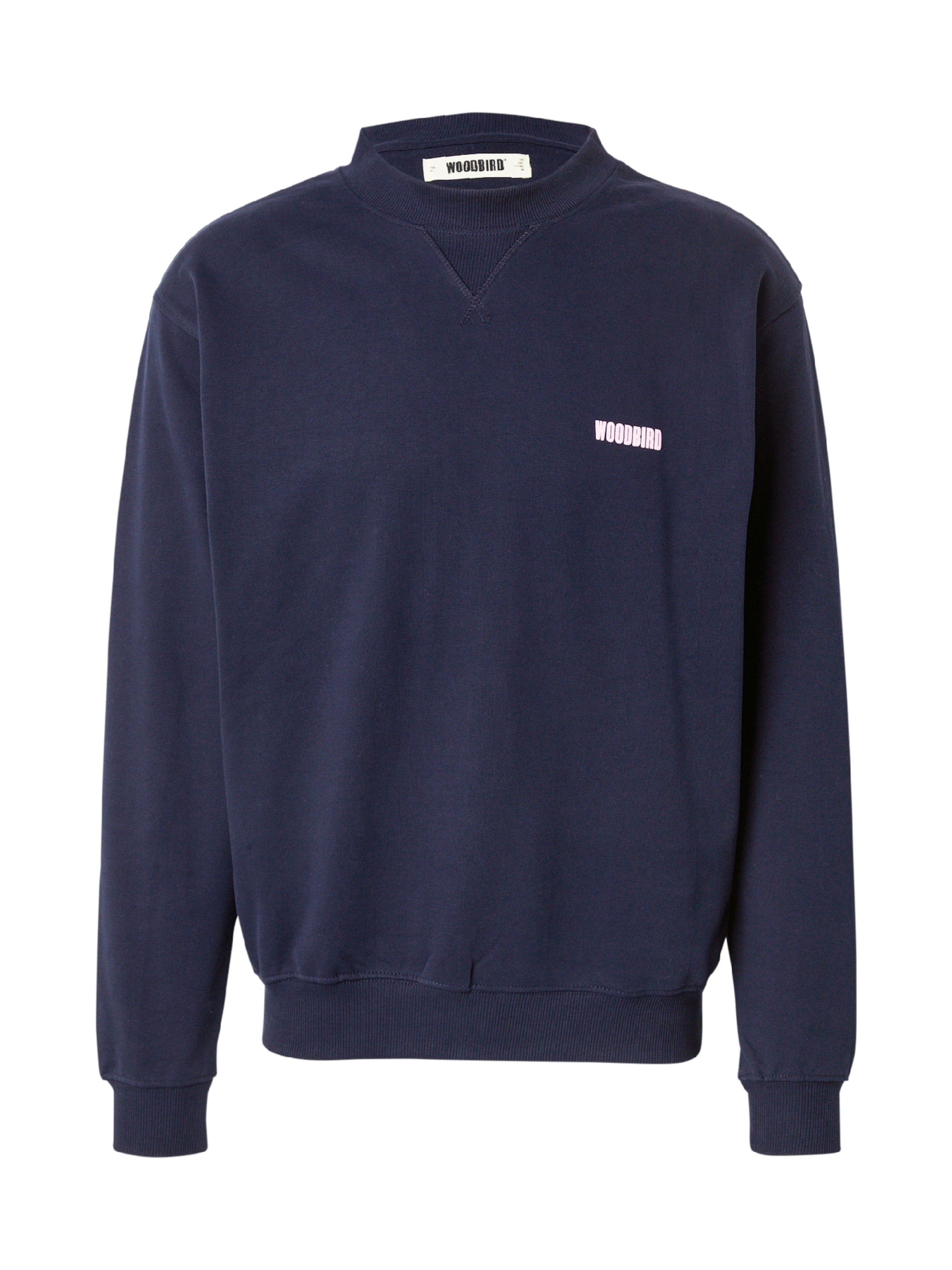 Sweat-shirt 'Cane Koi' Woodbird en bleu : devant